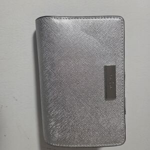 Kate Spade Metallic Silver Wallet